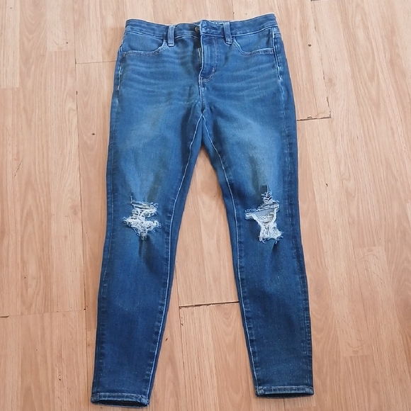 American Eagle Outfitters Denim - American Eagle Outfitters Dream Jean Hi-rise Jegging Distressed Size 6